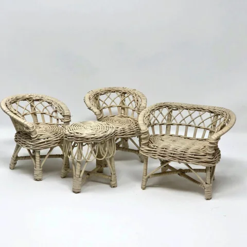 Rattan Export Rattan Doll Furniture Set - REX-M00349