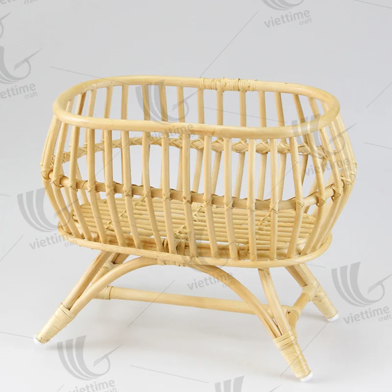 Rattan Doll Cradle