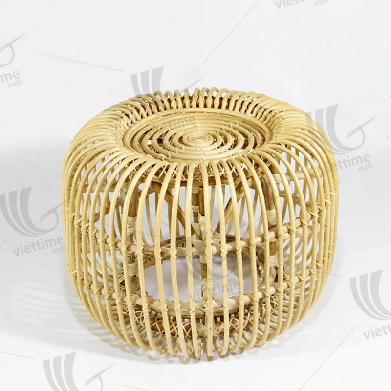 Rattan Ottoman