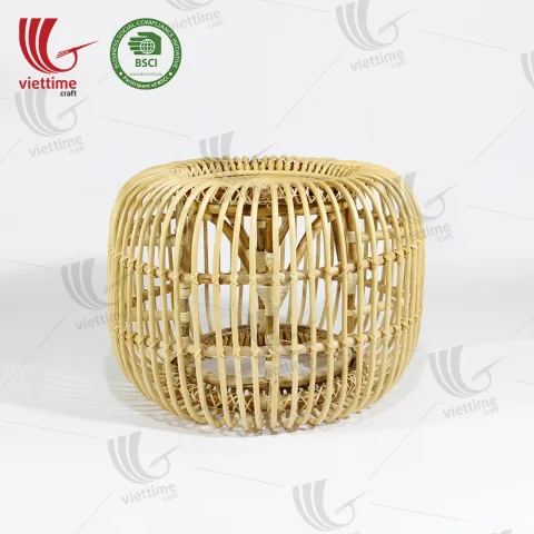 Rattan Ottoman