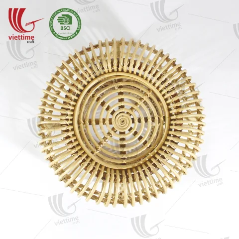 Rattan Ottoman