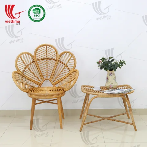 Indoor Rattan Armchair