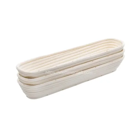 Rattan Export bộ 3 Of mây Banneton giỏ ủ bột - REX-M00368