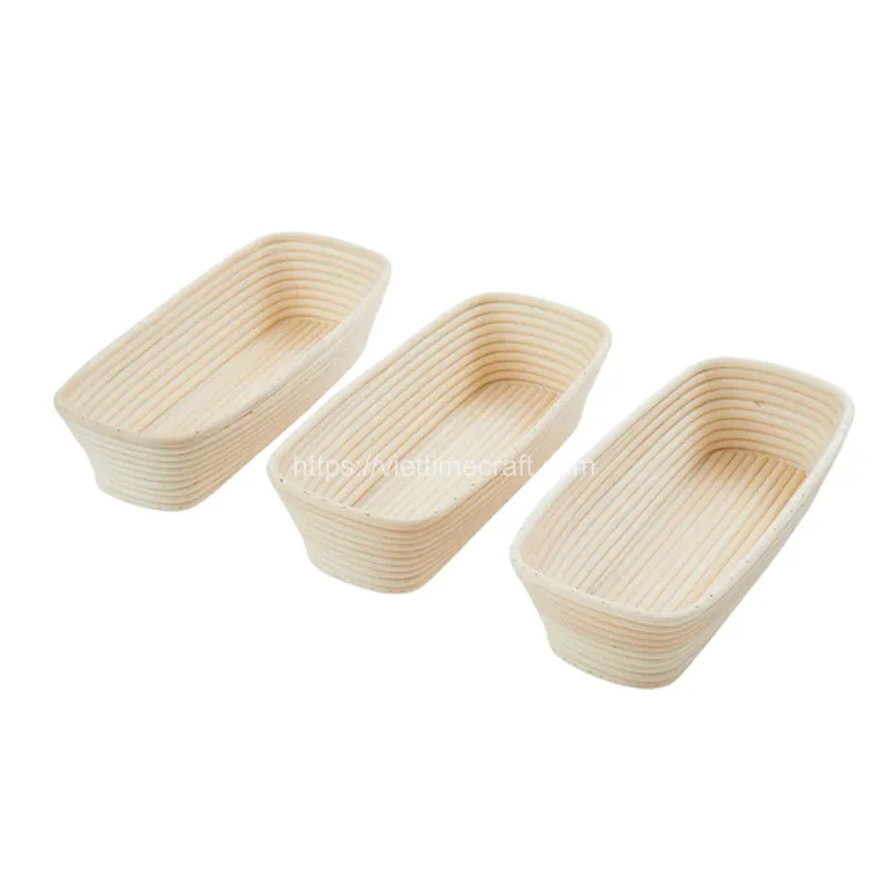 3 Pieces Of Banneton Proofing Basket