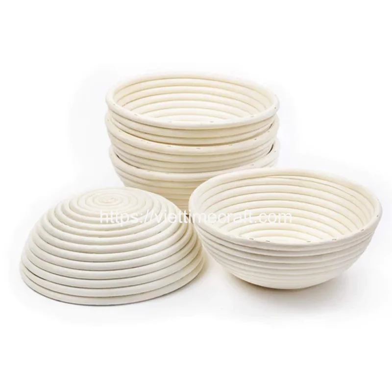 Round Banneton Basket 100% Rattan