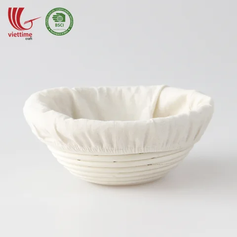 Round Banneton Basket 100% Rattan