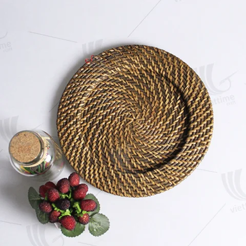 Rattan Export Rattan charger - REX-M00383