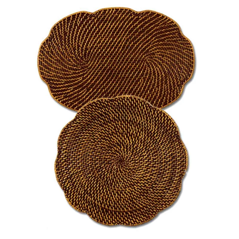 Rattan Placemat Set