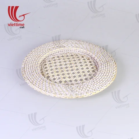 Rattan Charger Set