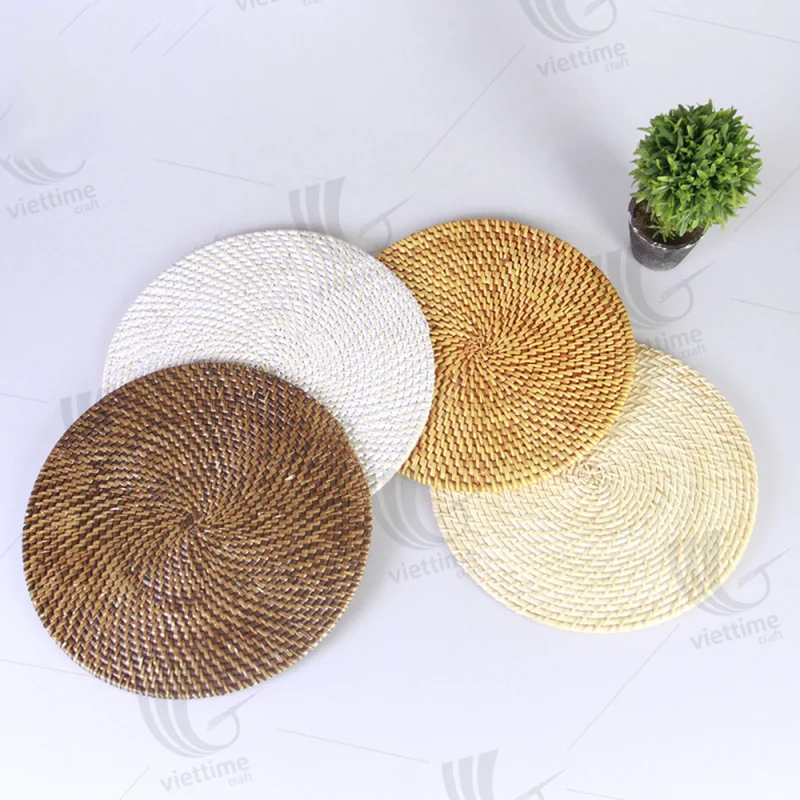 Rattan Placemat Set