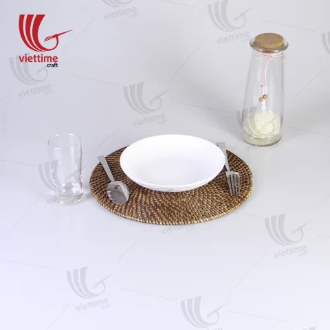 Rattan Placemat Set