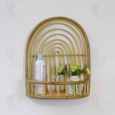 Rattan Wall Shelf