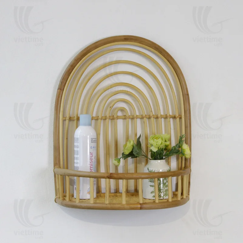 Rattan Wall Shelf