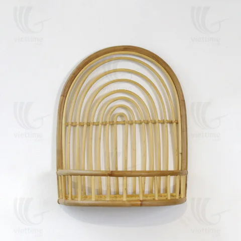 Rattan Wall Shelf