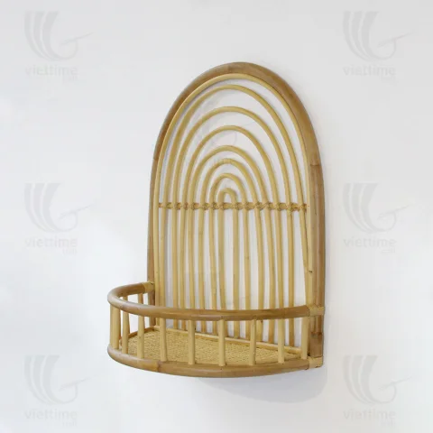 Rattan Wall Shelf