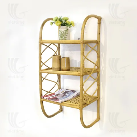 Rattan Wall Shelf