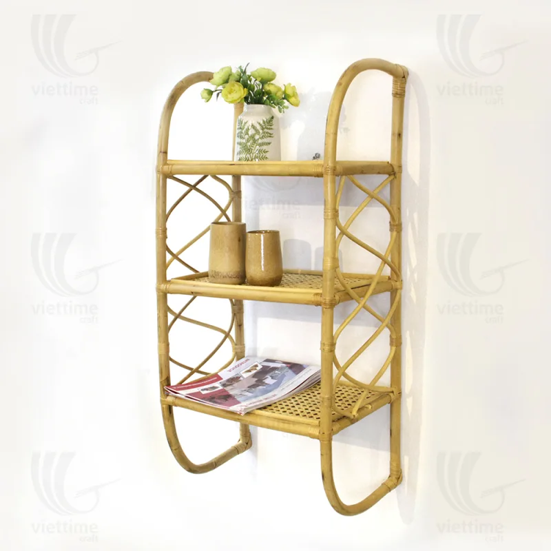 Rattan Wall Shelf