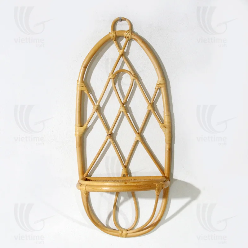 Rattan Wall Shelf