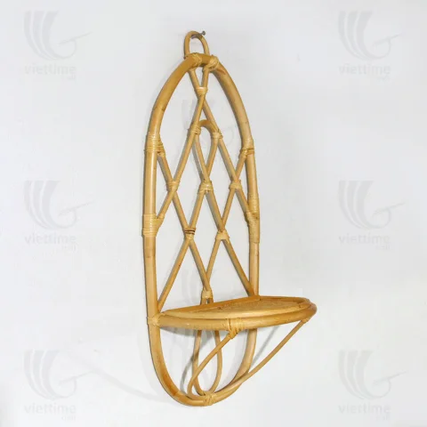 Rattan Wall Shelf