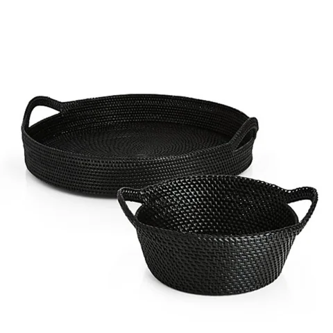 Rattan Export Rattan-Tablett Set - REX-M00455