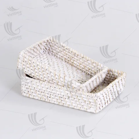 Rattan Tray Set