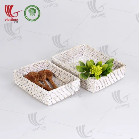 Rattan Tray Set
