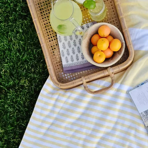 Rattan Tray