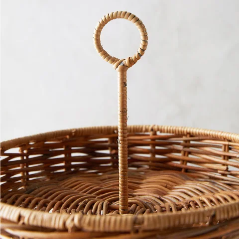 Rattan Tray Set