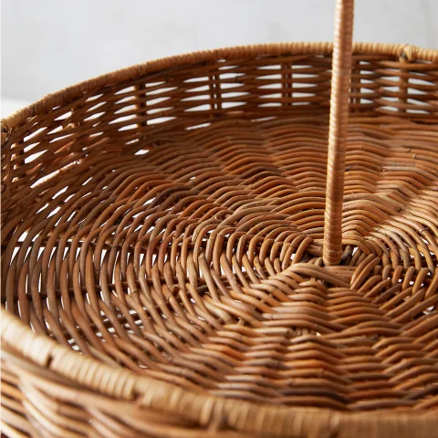 Rattan Tray Set