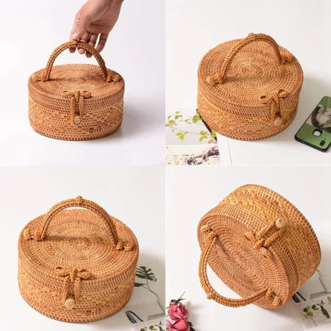 Rattan HandBag