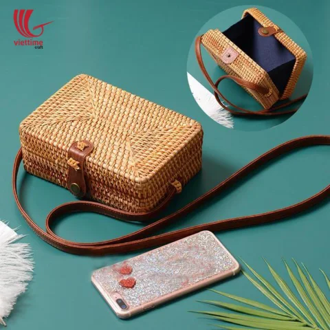 Rattan Bag Set
