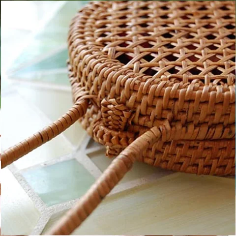 Rattan Handbag