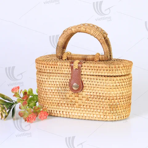 Rattan Handbag
