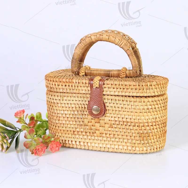 Rattan Handbag