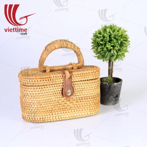 Rattan Handbag