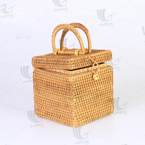 Rattan Handbag