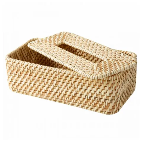 Rattan Tissue Napkin Box