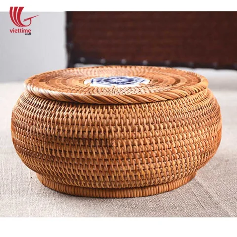 Rattan Storage Box