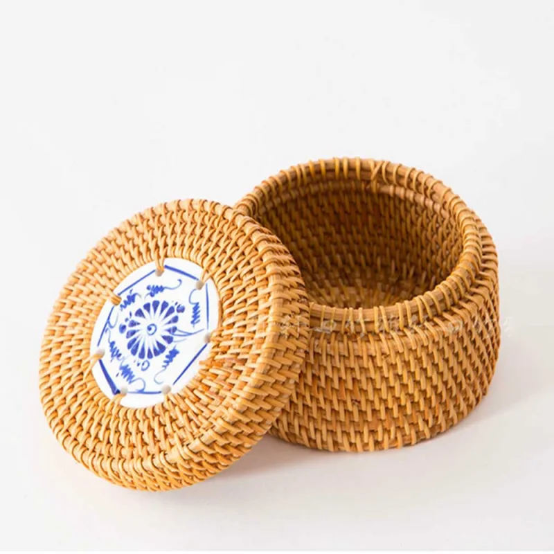 Rattan Candy Box