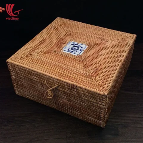 Rattan Storage Box Set