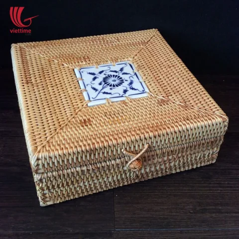 Rattan Storage Box Set