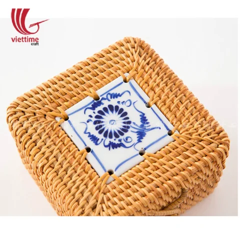 Rattan Candy Box