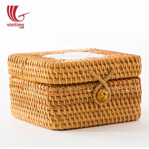 Rattan Candy Box