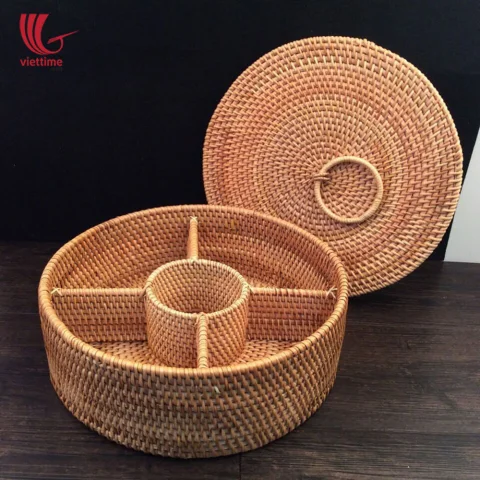 Rattan Candy Box