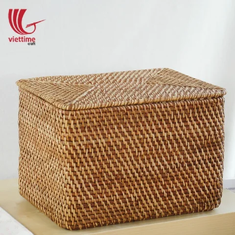 Rattan Storage Box