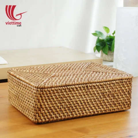 Rattan Storage Box