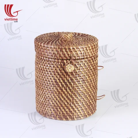 Rattan Tissue Roll Box