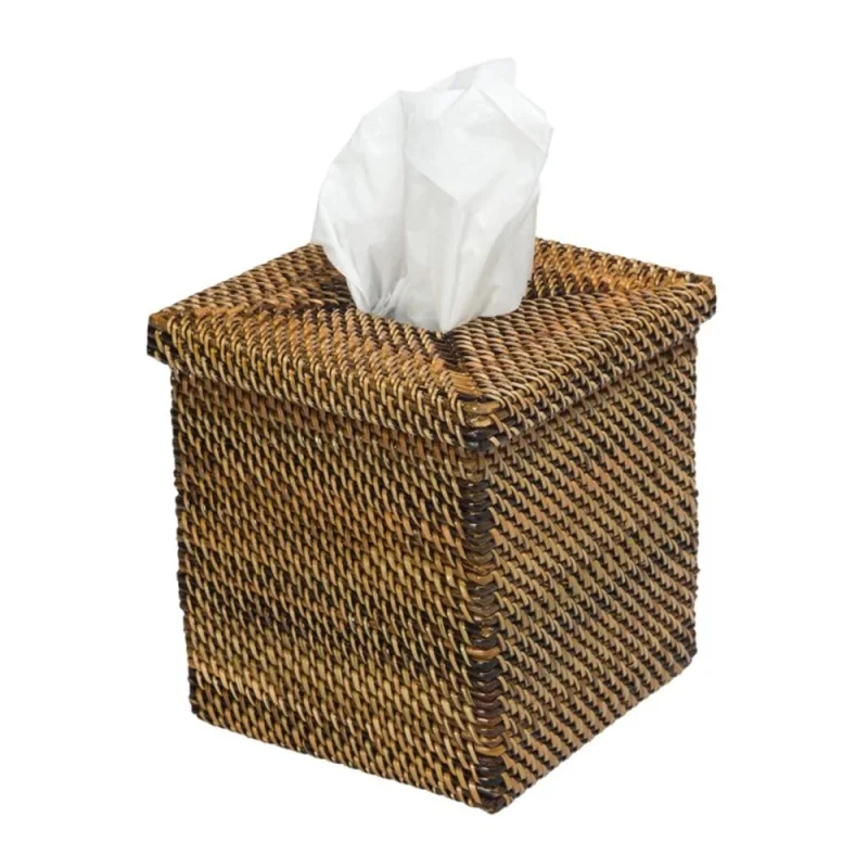 Rattan Tissue Napkin Box