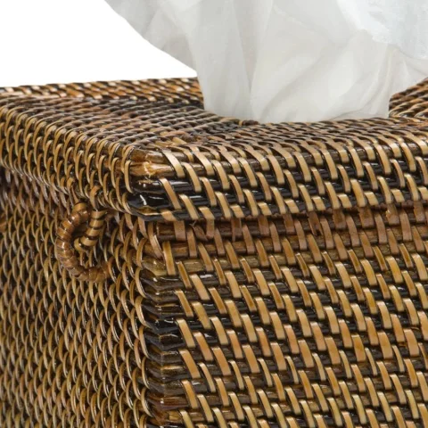 Rattan Tissue Napkin Box