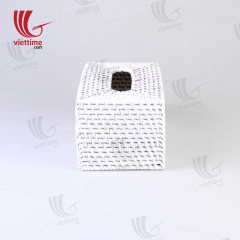 Rattan Tissue Napkin Box
